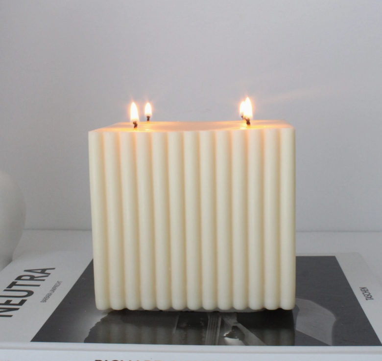 Art Deco Candle Cube - Pre-Order/ Custom Candles