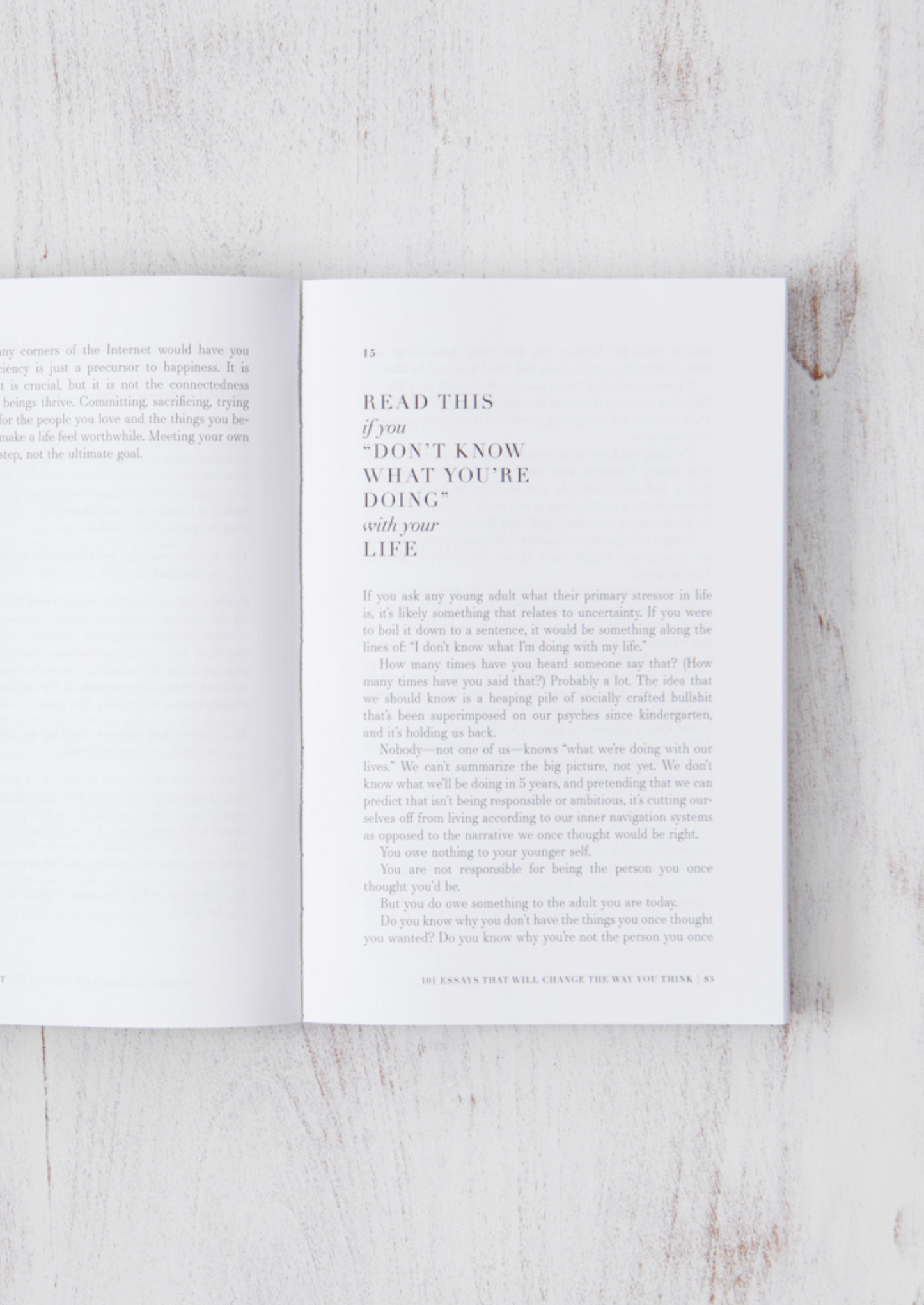 101 Essays That Will Change The Way You Think