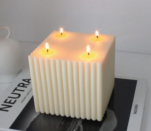 Art Deco Candle Cube - Pre-Order/ Custom Candles